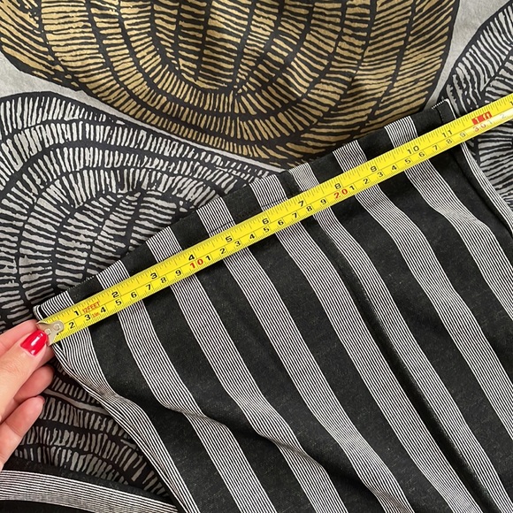 BLACK AND WHITE STRIPED PANTS - Picture 5 of 5